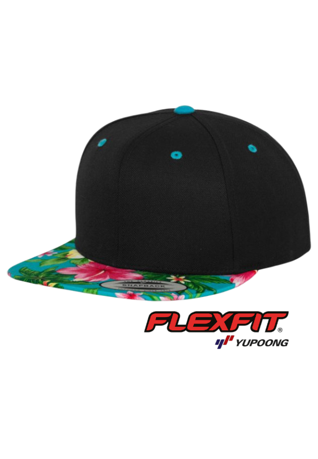 🧢 CASQUETTE FLEXFIT SNAPBACK-HAWAÏ CUSTOM 3D COMPRIS*