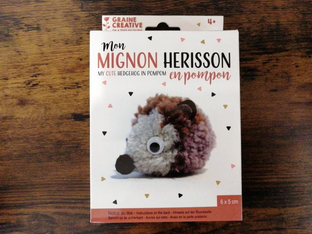Kit mignon pompons hérisson 