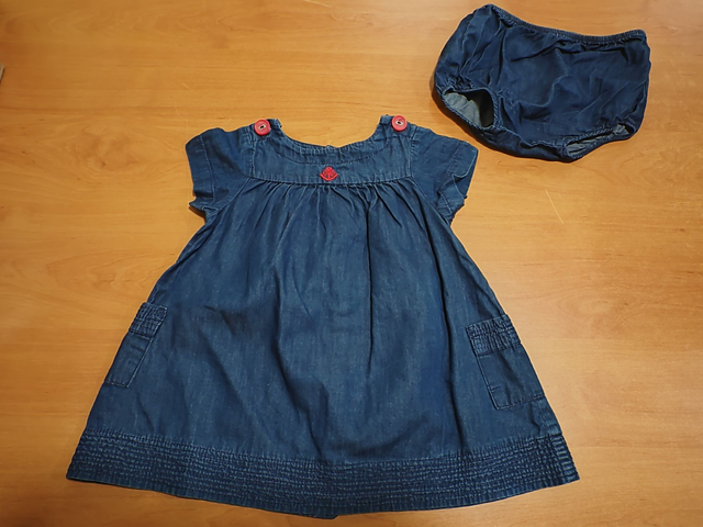 Ensemble robe + culotte 12 mois