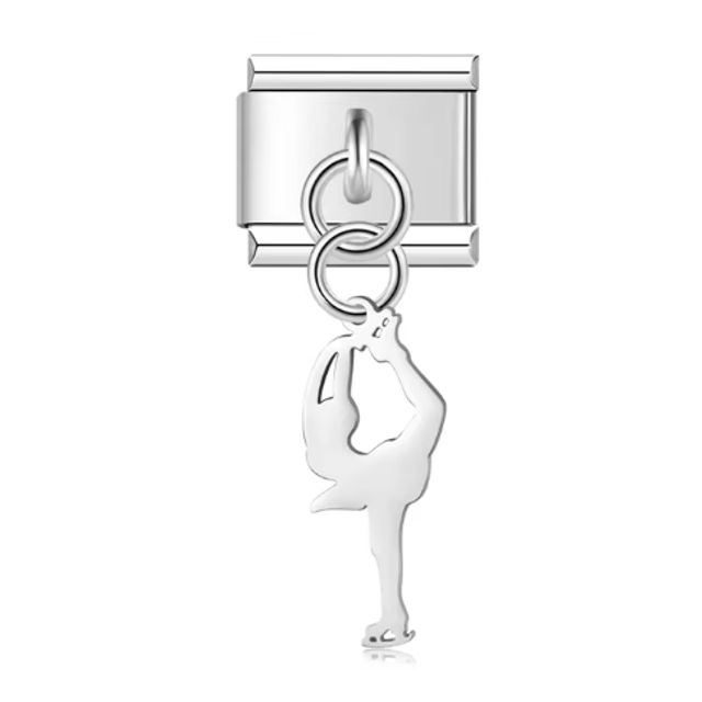 Charm Patinadora Colgante