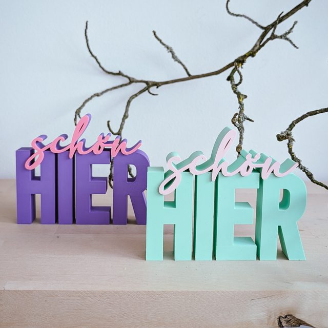 schön HIER