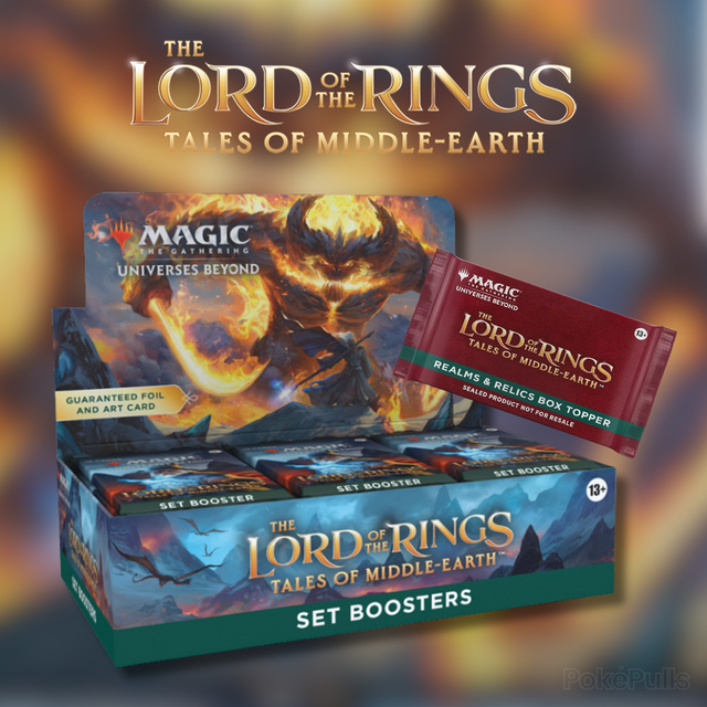 Magic: The Gathering - The Lord of the Rings: Tales of Middle-earth Set Booster Display