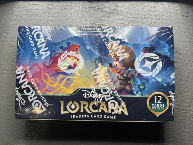 Disney Lorcana Boosterbox whispers in the well