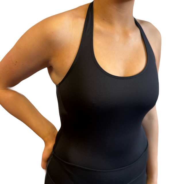 Plume Halter Neck Leotard