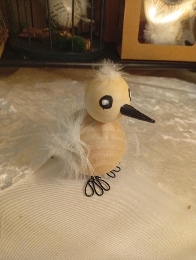 Oiseau en bois