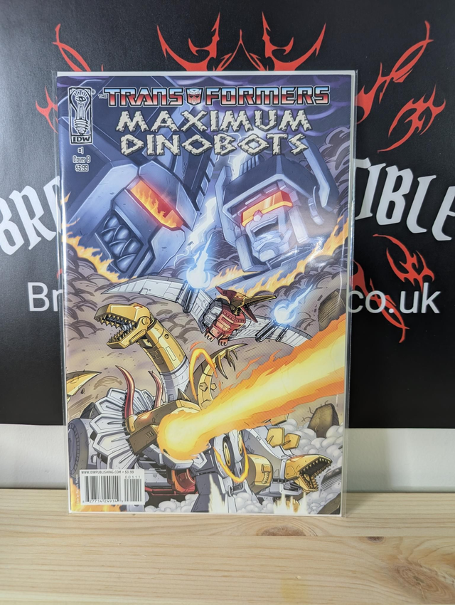 Transformers Maximum Dinobots #1 2008 Cover B