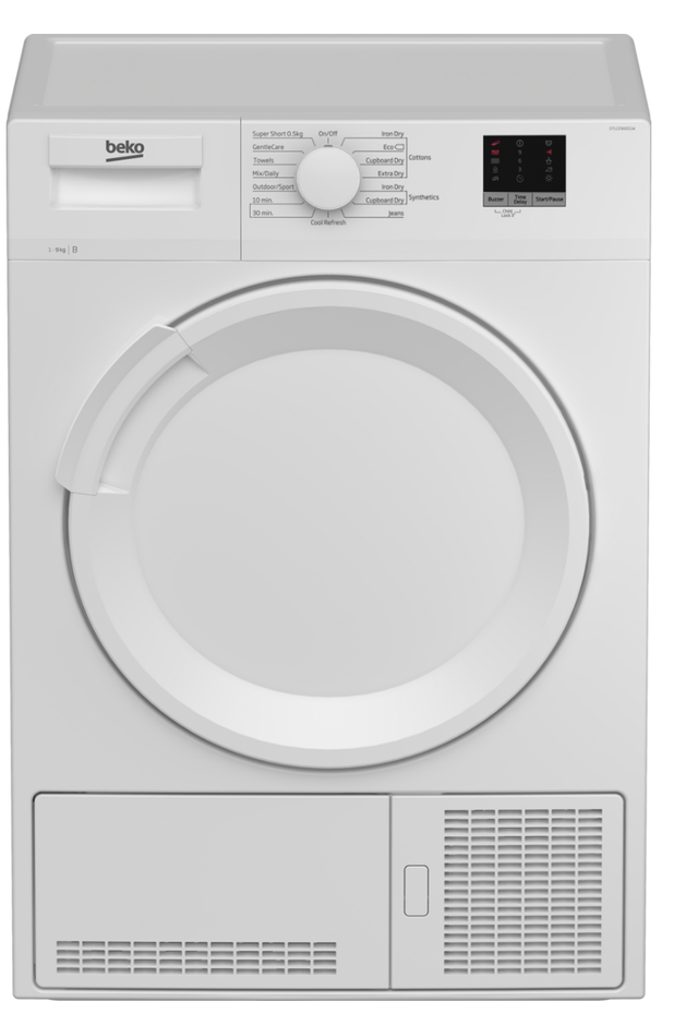    BEKO DTKCE90021W 9kg Condenser Tumble Dryer with Sensor Programmes
