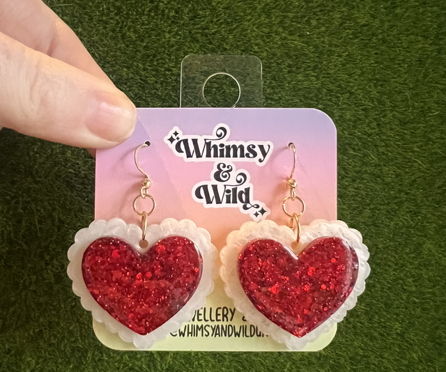 Mrs Claus’ Statement Hearts ♥️ 