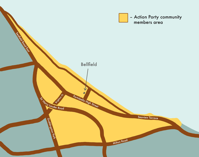 Community membership of Action Porty (different from Shareholder membership) for Residents of Portobello &amp; Joppa