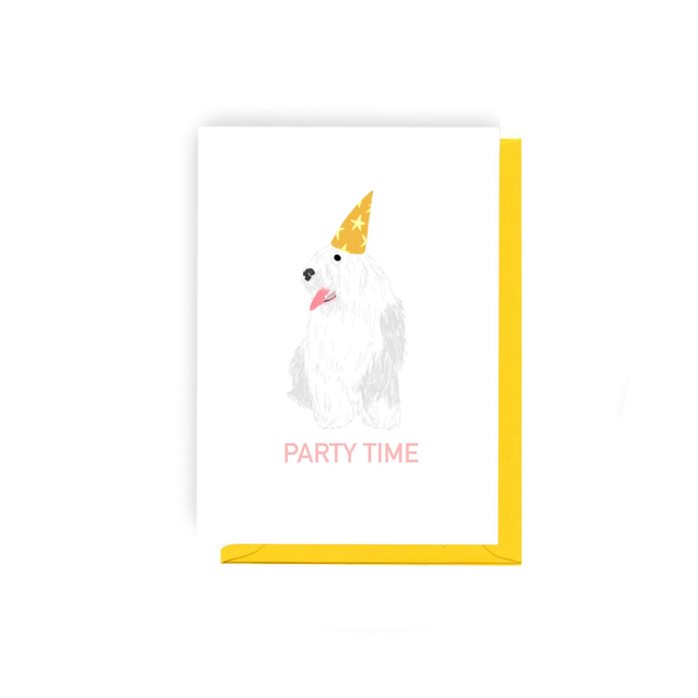 Party Pal Molly - Illustrated Birthday Card  