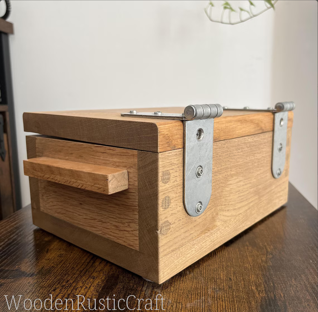 Solid Oak Keepsake Chest | Memory Box