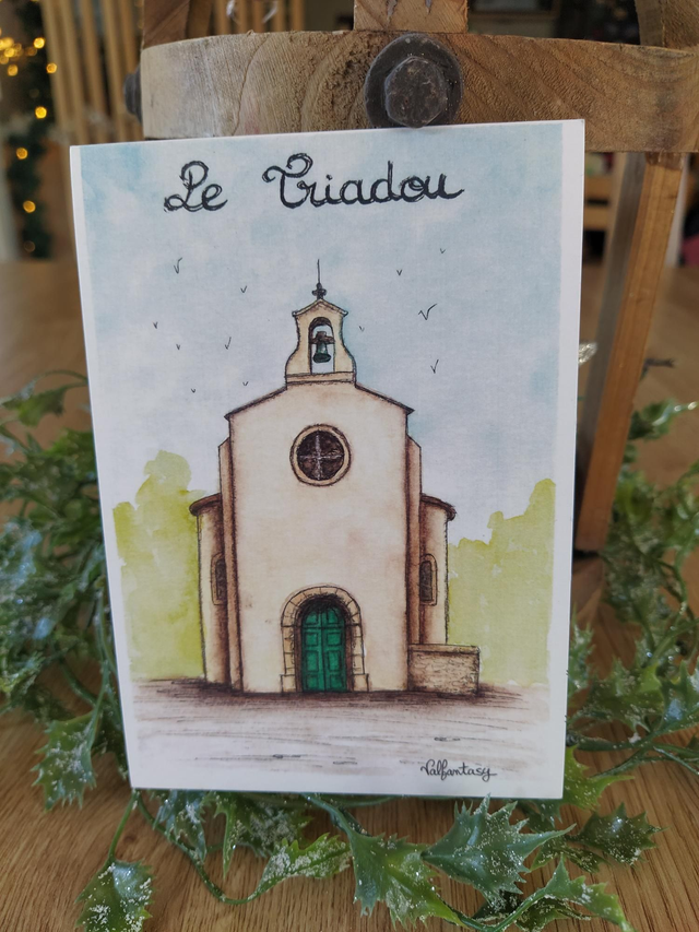 Carte "Triadou", 10 x 15 cm