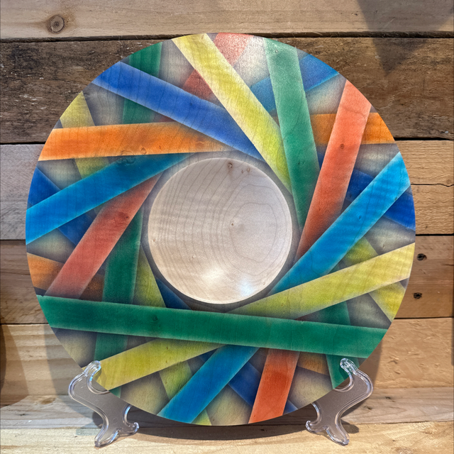 Sycamore 3D Ribbon Effect Platter 