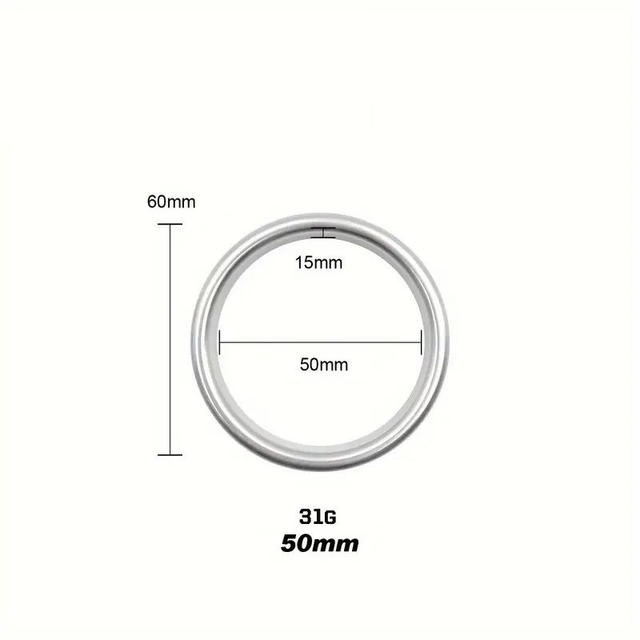 Cook Ring Light / Penisring Aluminium 50mm