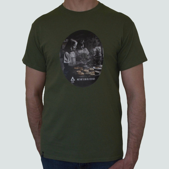 Men's Girl Scout Cookies T-Shirt Military Green