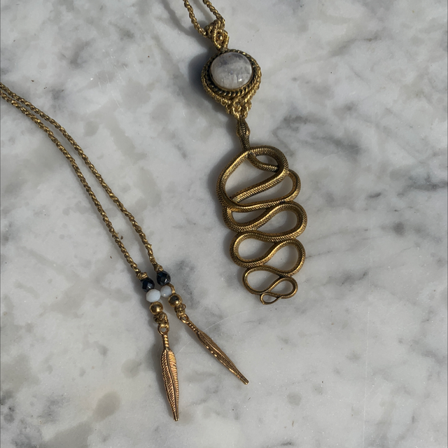 Collier SERPENT KUNDALINI