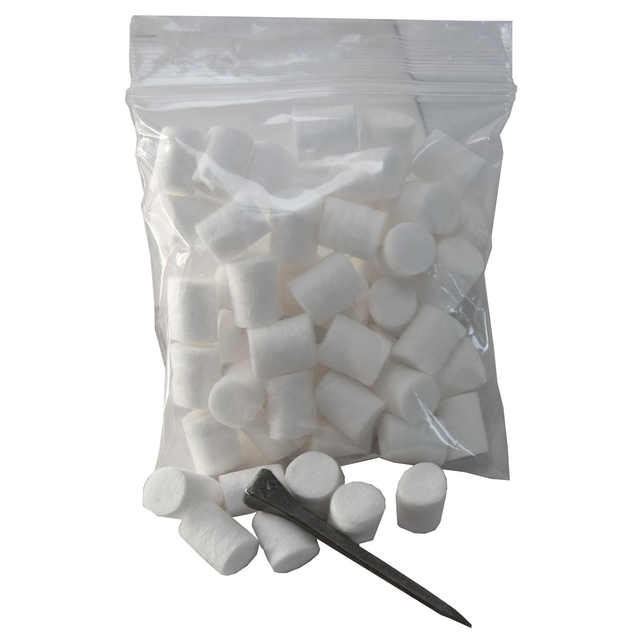 Liveryman Cotton Stud Plug 50 pk