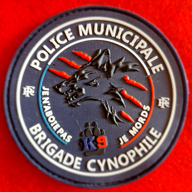 Patch pvc PM Brigade Cynophile K9 V1