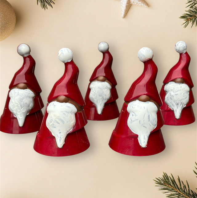 Milk chocolate Christmas gnome