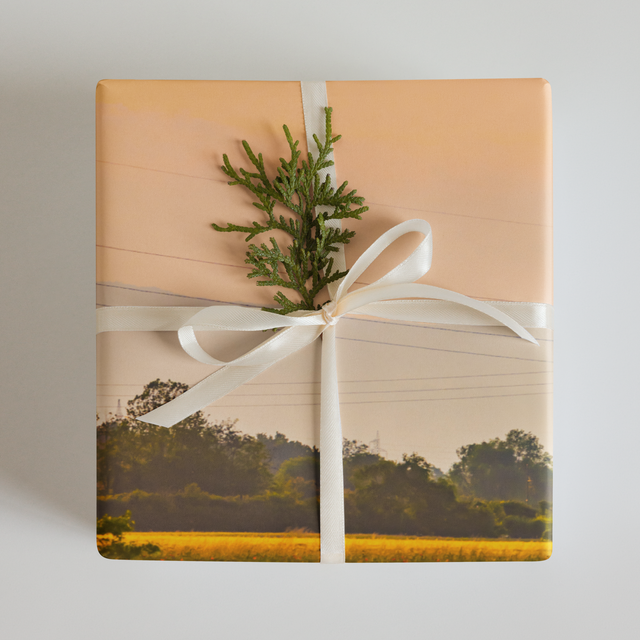 Carta regalo sunrise landscape