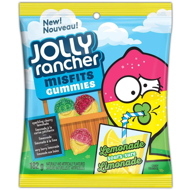 Jolly Rancher Misfits Lemonade Sours Gummies (182g)  