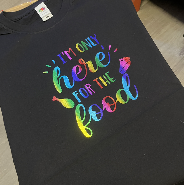 I’m here for the food