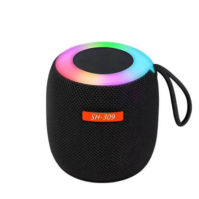 Caixa De Som Speaker Bluetooth RGB Portátil 10W usb aux