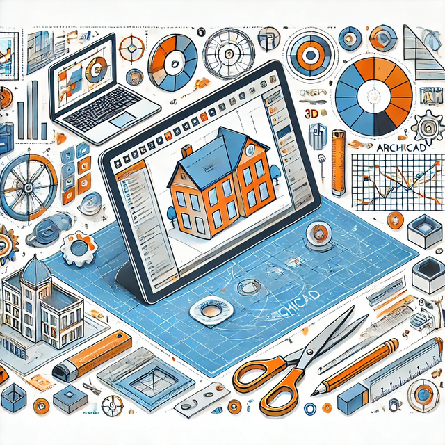 🏗️ ArchiCAD – Conception Architecturale et Modélisation BIM 🚀