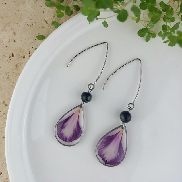 Boucles d'oreilles ∙ argenté ∙ Gütta
