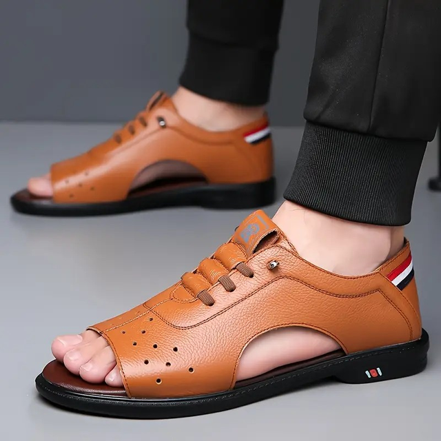 Men's Lightweight Breathable Slip-On Casual Sandals