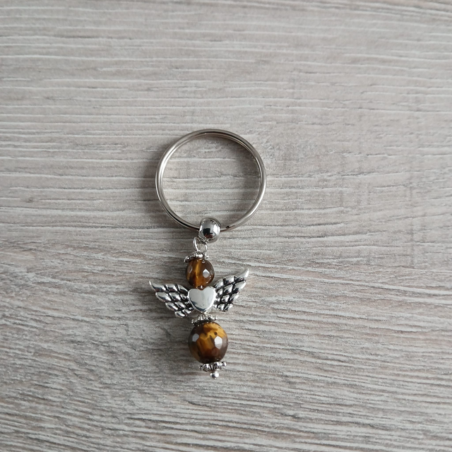 Sleutelhanger beschermengel Tijgeroog (6.054)