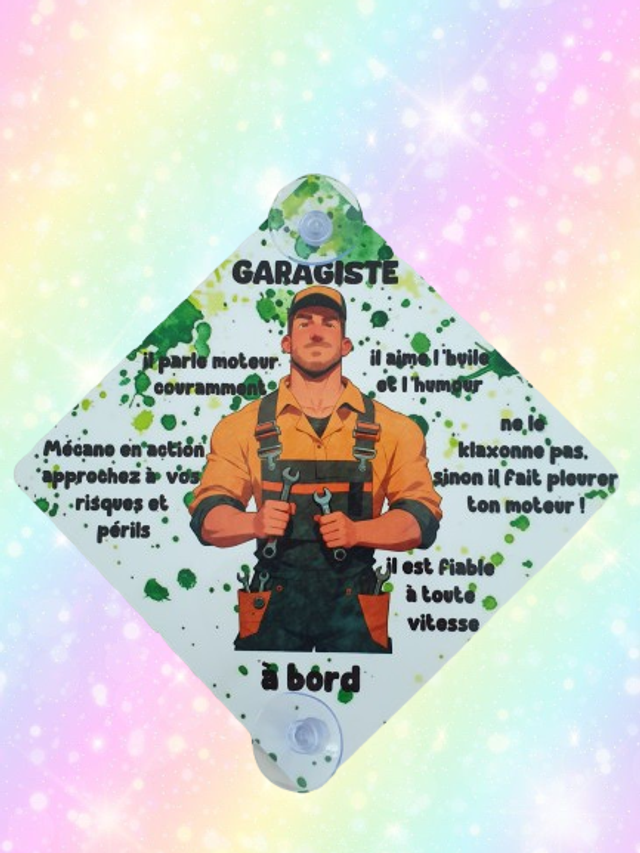 Plaque voiture personnalisée