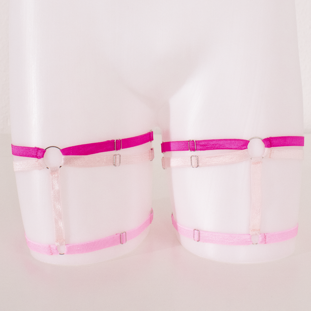 Harnais [Mix&amp;Match] - Jarretières Duo - IB-001 - Multicolore