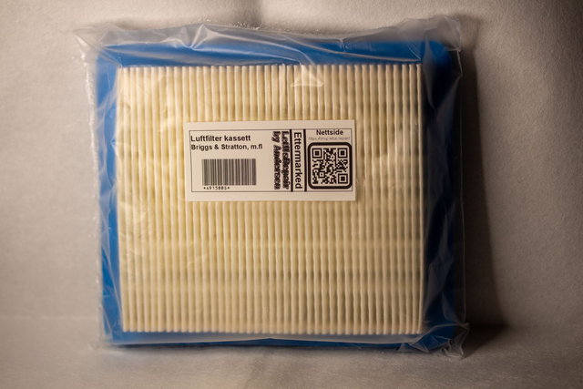 491588S Luftfilter, gressklipper, B&S, Honda, mfl