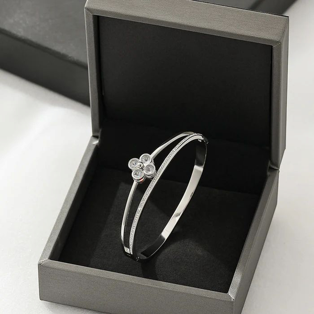 Bracelets chance : argenté