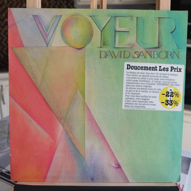 DAVID SANBORN - Voyeur