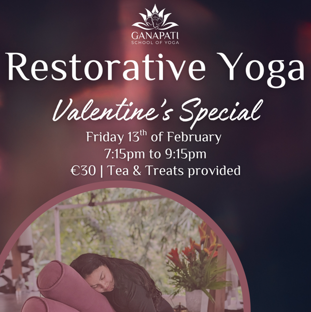 Restorative Yoga Valentine’s Special