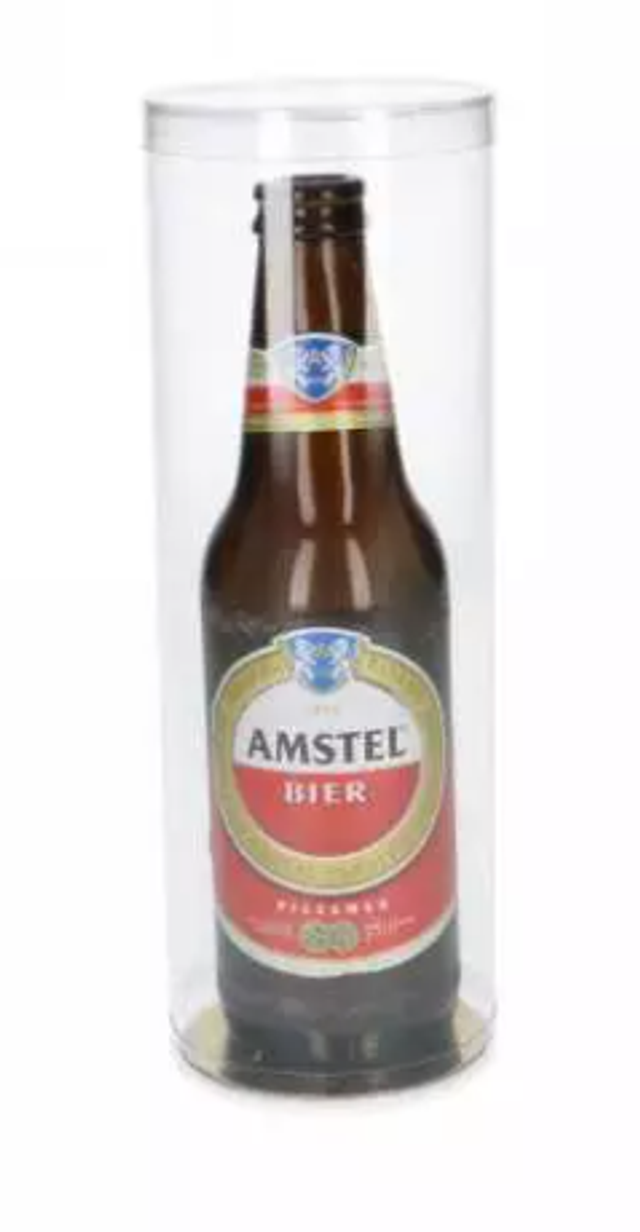 Bier cylinder transparant