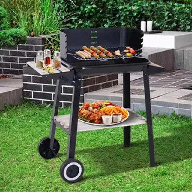 Symple Stuff 145cm Charcoal BBQ by Symple Stuff 