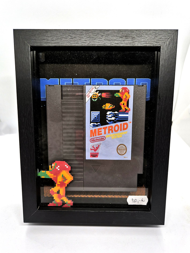 Cadre Cartouche NES - Metroïd