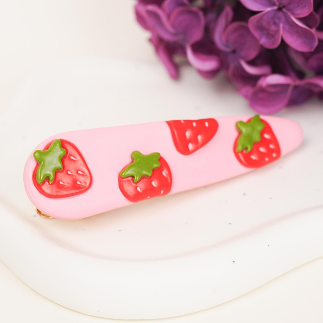 Barrette - Fraises