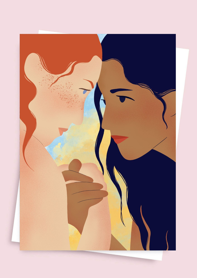 Carte postale Ensemble