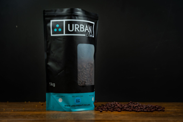 Urban Bait Red Spicy Fish 6mm pellets