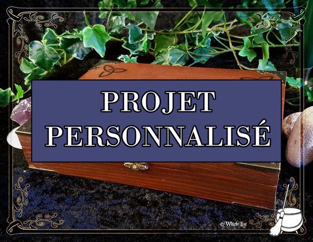 [RÉSERVATION PRODUIT] - Conception de boîte sur mesure