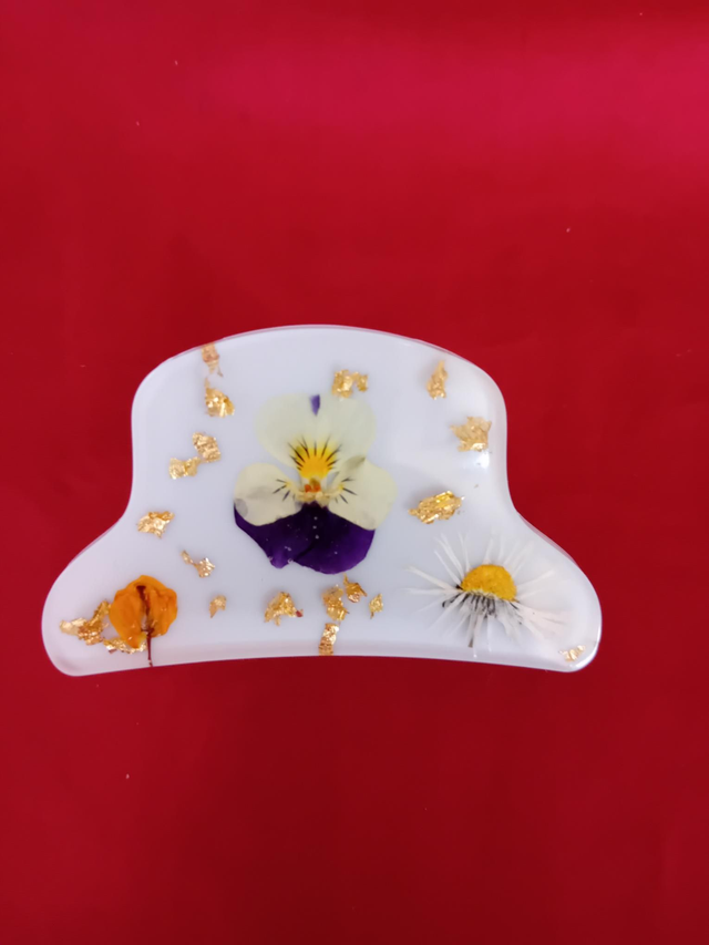 057 - Hairclip -Nature Inspiration