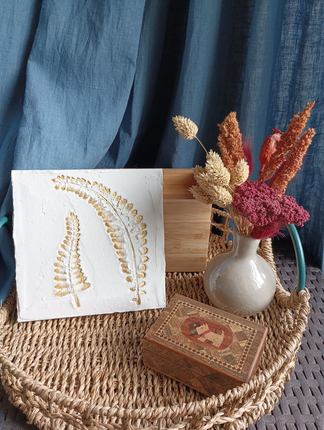 PETITE FOUGERE EN OR