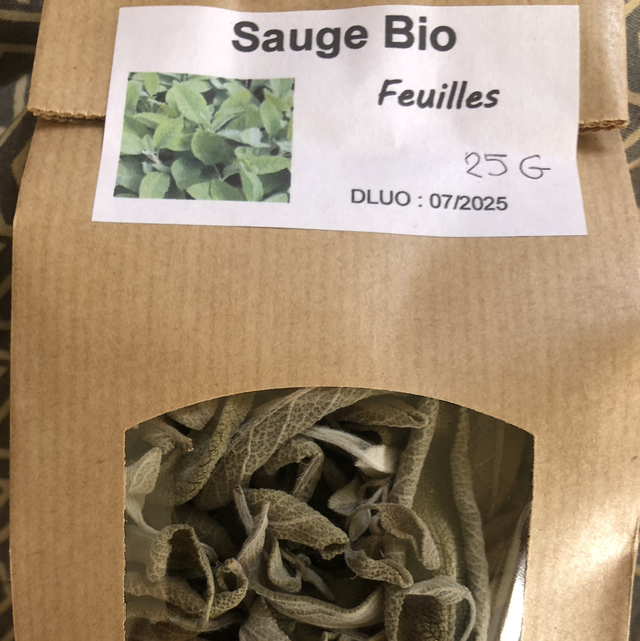 Sauge Bio AB Feuilles. 25G