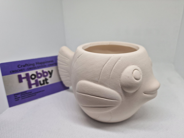 Paint-Your-Own Fish pot