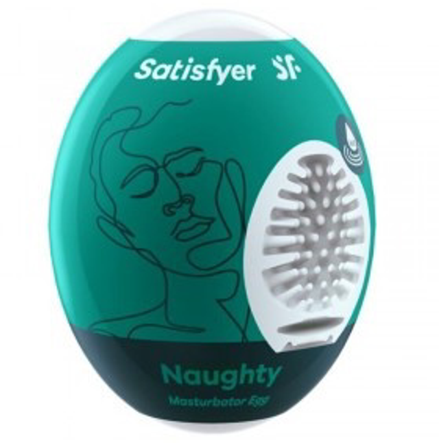 SATISFYER HUEVO MASTURBADOR HOMBRE NAUGHTY