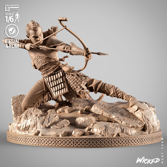 STATUE GOD OF WAR : ATREUS, série gaming 